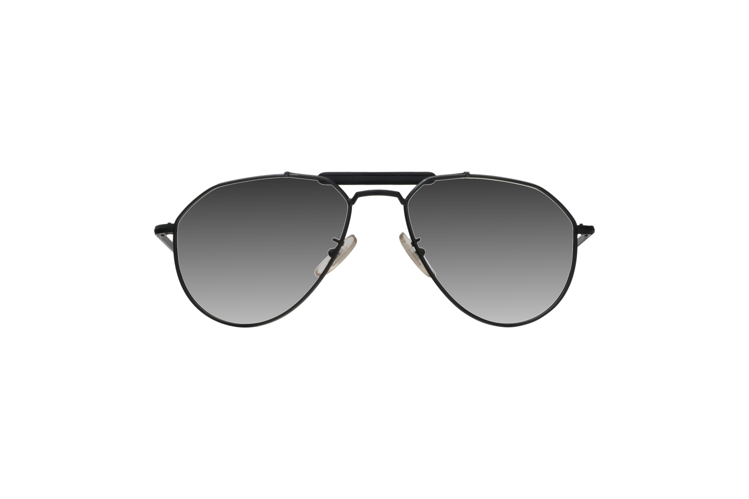 Original deadstock vintage American Optical Skymaster Sport black sun glasses Peep Eyewear